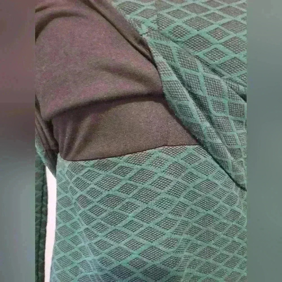 TOP SHOP size 4  layered green dress - Picture 3 of 8